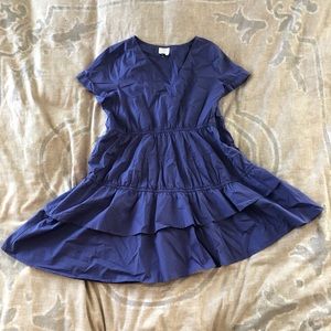 Blue dress